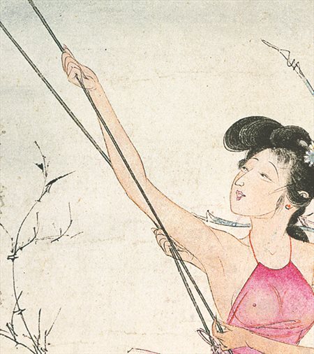 无棣-胡也佛的仕女画和最知名的金瓶梅秘戏图